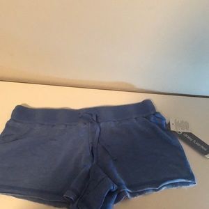 Blue booty shorts